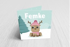 Lief winter hertje Lief winter hertje